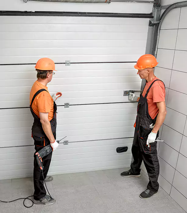 Insulated Roll Up Garage Door Gold Canyon