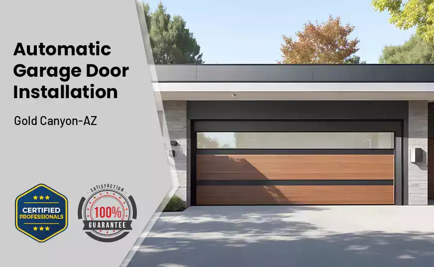 Automatic Garage Door Installation  Gold Canyon-AZ 