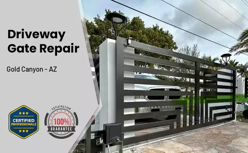 Driveway Gate Repair Gold Canyon - AZ 