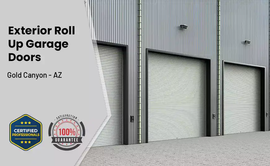 Exterior Roll Up Garage Doors Gold Canyon - AZ 
