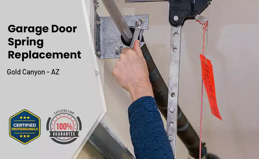 Garage Door Spring Replacement Gold Canyon - AZ 