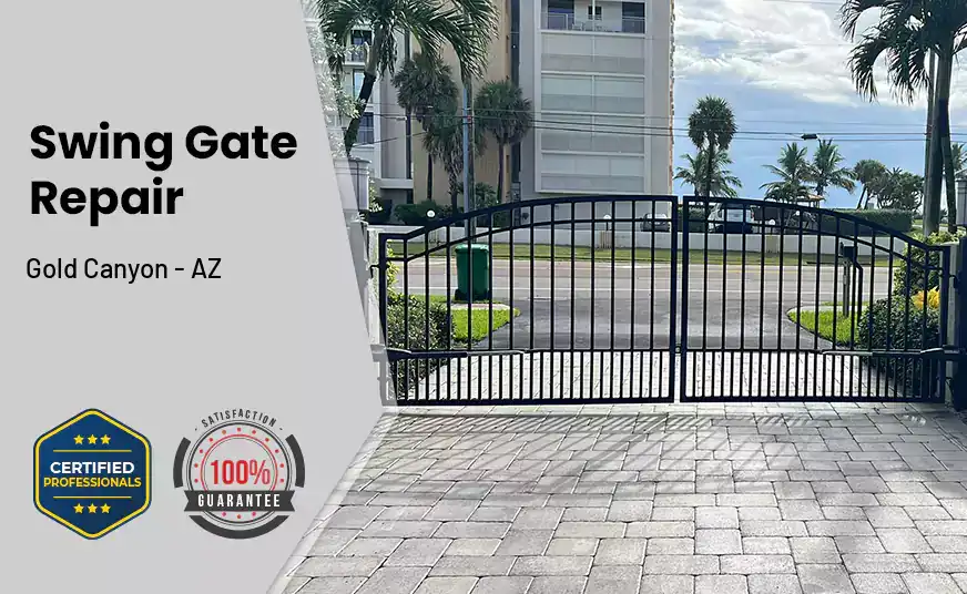 Swing Gate Repair Gold Canyon - AZ 